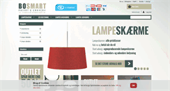 Desktop Screenshot of bosmart.dk